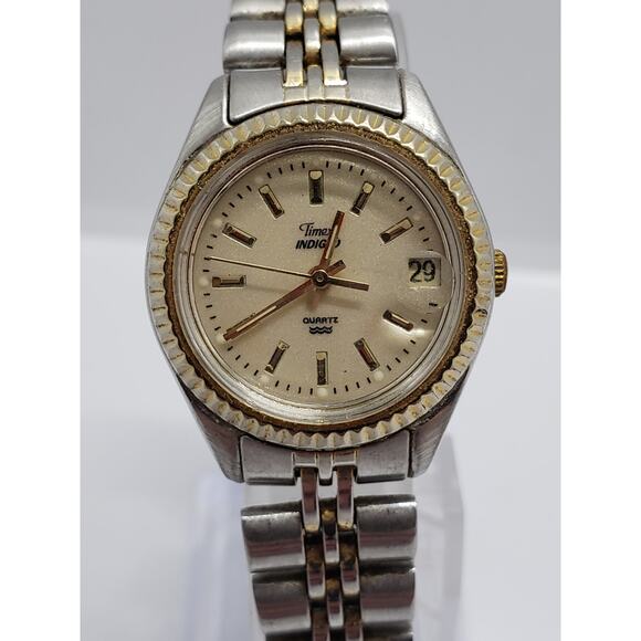 Men's Timex Indiglo dress watch. 4 775 964, 4 527 096 F5